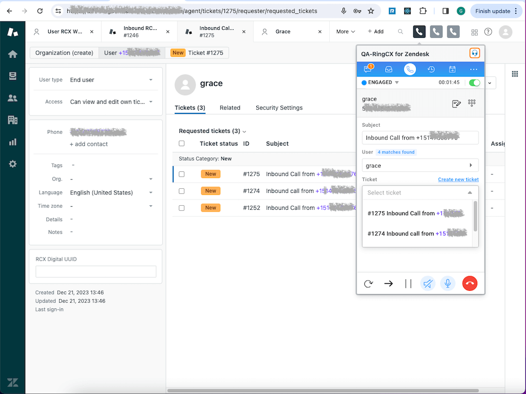 RingCentral RingCX screenshot 1